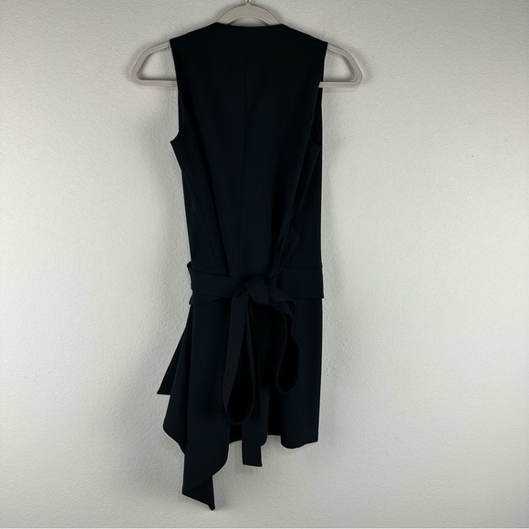 Alexis Black Wrap Tie Sleeveless Dress Size XS - Picture 2 of 4